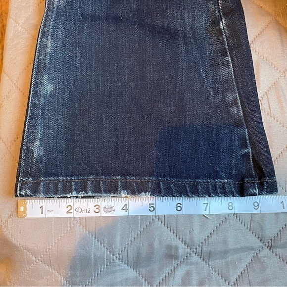 Madewell Distressed Flare Denim Jeans - Picture 11 of 16